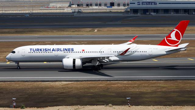 TC-LGB:Airbus A350:Turkish Airlines